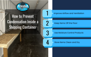 How to Prevent Condensation Inside a Shipping Container Infographic